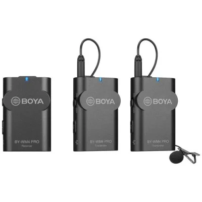 BOYA BY-WM4 Pro K2 + 1Pcs More Transmitter Kit - Black